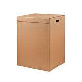 Parma Large Laundry Basket | Bathroom Accessory | Siena Leather Cover