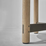 Stilt | Round Coffee Table | Raw Oak