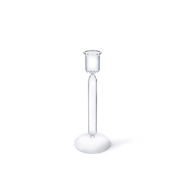 Luna Medium Candle Holder Clear  by COLLECTIONAL DUBAI