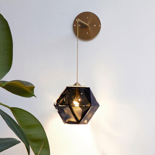 Welles Double Blown Glass Hanging Wall Light by COLLECTIONAL DUBAI