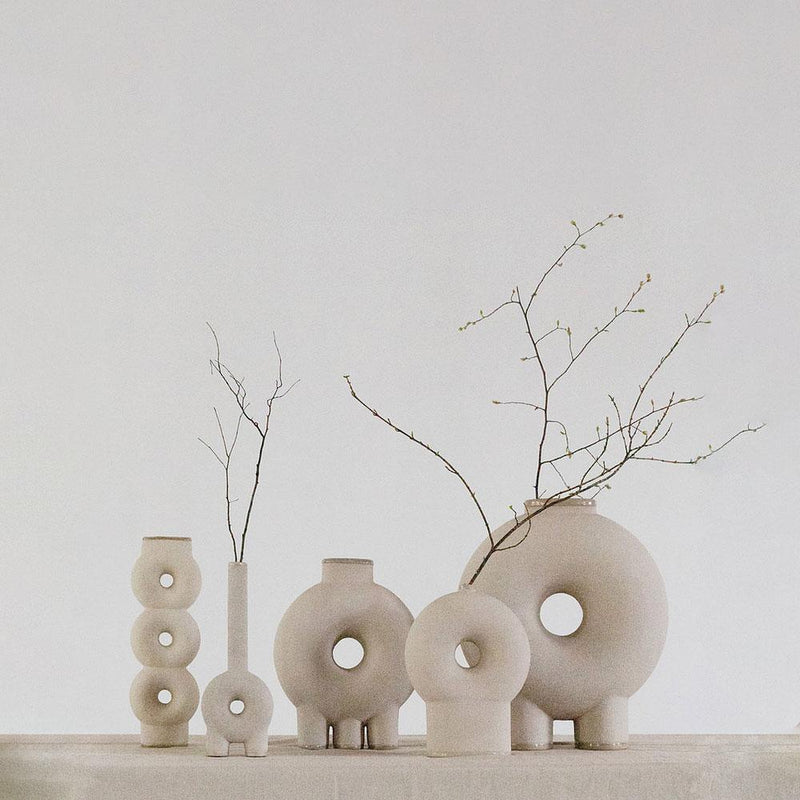 Kumanec | Set of Vases Light Beige