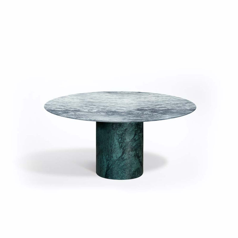 Proiezioni Round | Dining Table | Green Marble