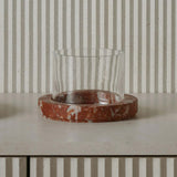 Pietra L10 | Vase | Rosso Francia Marble