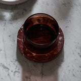 Pietra L10 | Vase | Rosso Francia Marble