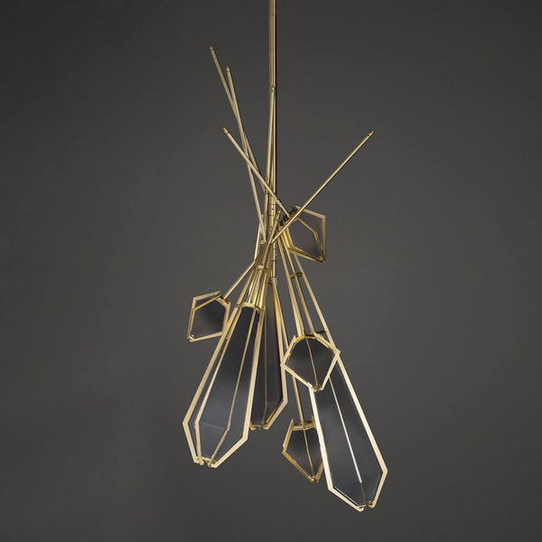 Harlow Dried Flowers Chandelier by COLLECTIONAL DUBAI