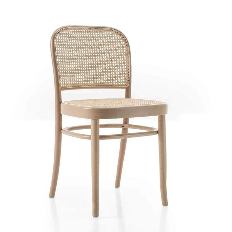 N. 811 | Chair | Stained Beech, Woven Seat & Back