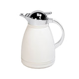Chantilly Leather Carafe 1.0 Lt. | Thermos | White Leather Cover