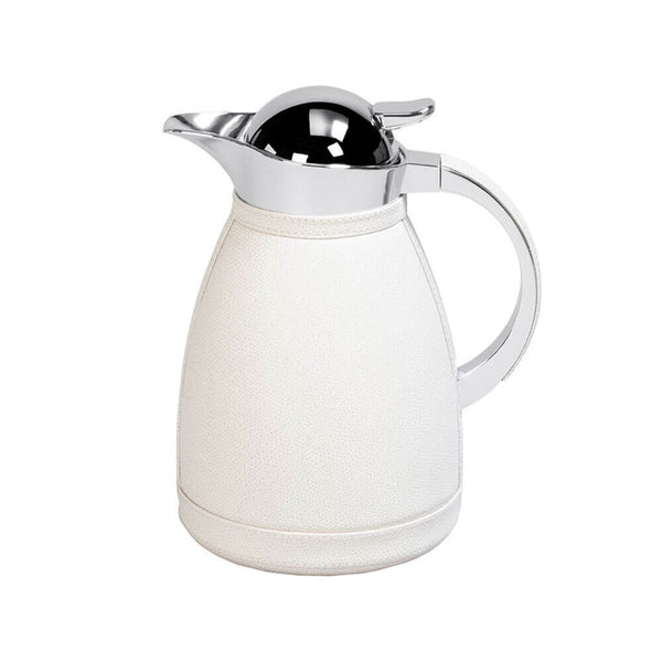 Chantilly Leather Carafe 1.0 Lt Thermos by COLLECTIONAL DUBAI
