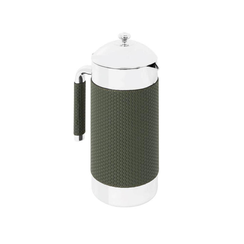 Pacific Thermal Carafe 1.2 LT | Thermos | Cipress Leather Cover, Stainless Steel