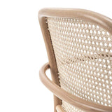 N. 811 | Armchair | Stained Beech, Woven Seat & Back