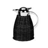Chantilly Rattan Carafe 1.0 Lt. | Thermos | Black Rattan Cover