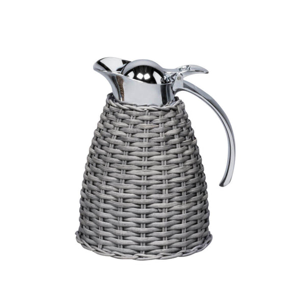Monceau Rattan Carafe 1.0 Lt Thermos by COLLECTIONAL DUBAI
