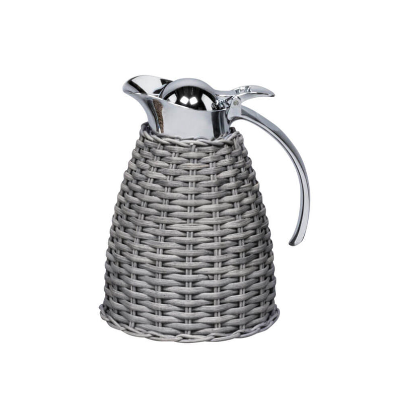 Monceau Rattan Carafe 1.0 Lt | Thermos | Grey Rattan Cover