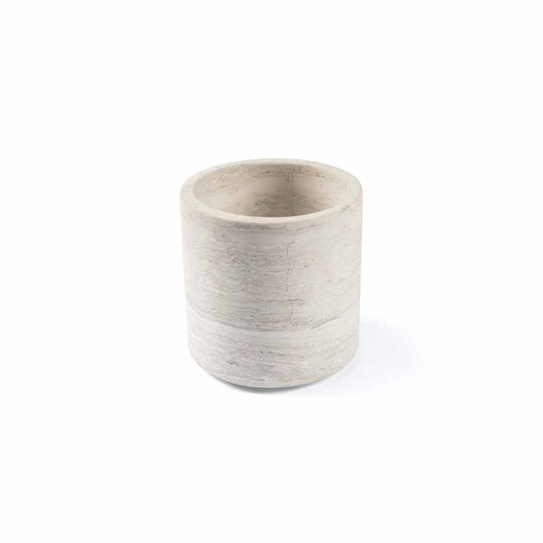 Pietra L11 Candle Holder Silk Georgette® Marble Salvatori by COLLECTIONAL DUBAI