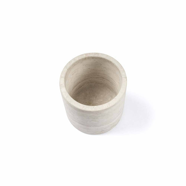 Pietra L11 Candle Holder Silk Georgette® Marble Salvatori by COLLECTIONAL DUBAI