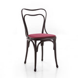 Loos Café Museum | Chair | Stained Wenge, Upholstered Seat