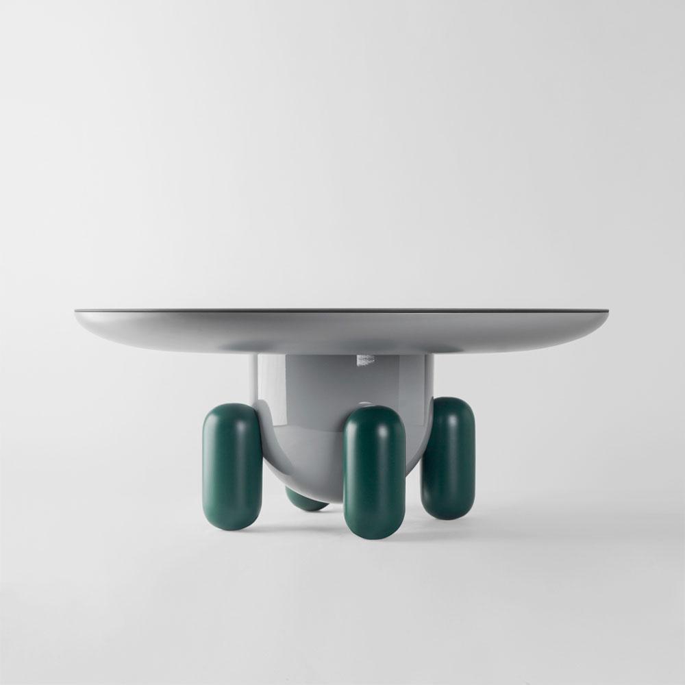 Explorer Table 3 | Coffee table | Occassional table | Grey | Green