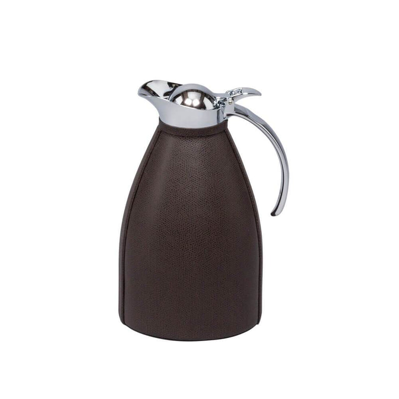 Monceau Leather Carafe 1.5 Lt | Thermos | Moka Leather Cover