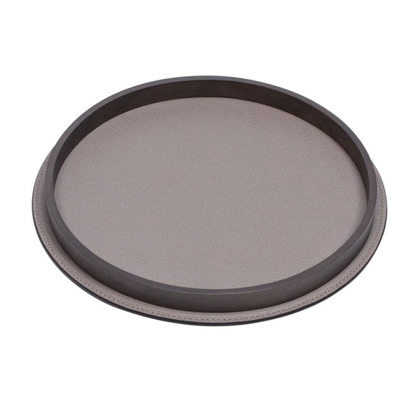 Regis Round Large Décorative Valet Tray by COLLECTIONAL DUBAI
