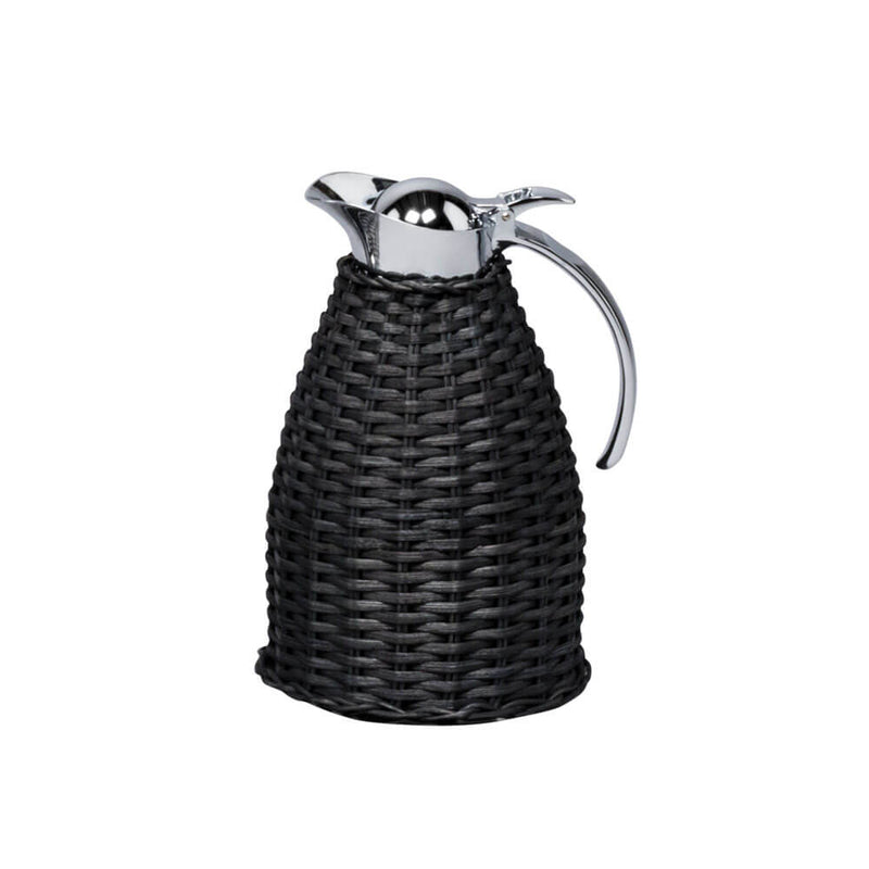 Monceau Rattan Carafe 1.5 Lt | Thermos | Black Rattan Cover