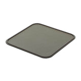 Rossini Square Large Tray | Serveware | Cipress Leather Cover, Bronze Frame