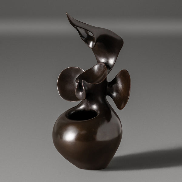 Aphyllum Bronze Vase by COLLECTIONAL DUBAI