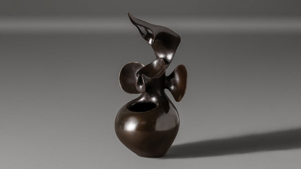 Aphyllum Bronze Vase by COLLECTIONAL DUBAI