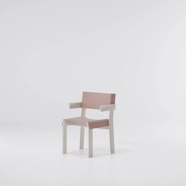 Band Dining Armchair Aluminium by Collectional