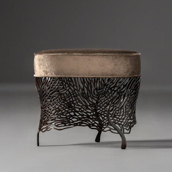 Fan Tabouret Low Stool by COLLECTIONAL DUBAI