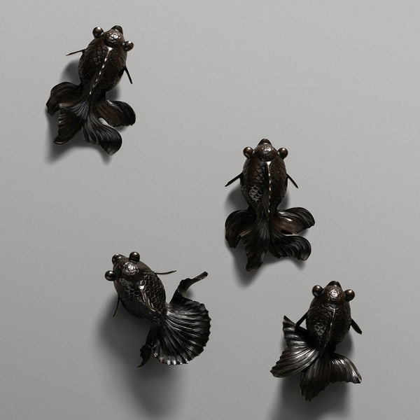 Fantails Bronze Decorative Object by COLLECTIONAL DUBAI