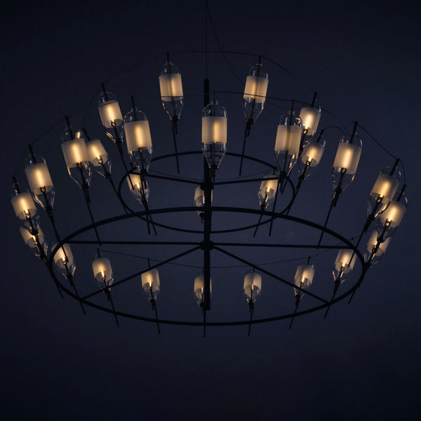 Feather Chandelier by Collectional Dubai