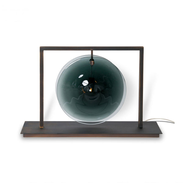 Obre Gong Grey Table Light by Collectional