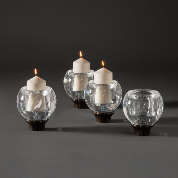 Orb Candleholders Plate by COLLECTIONAL DUBAI