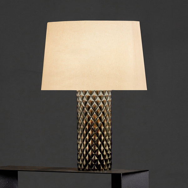 Quilted Table Lamp by COLLECTIONAL DUBAI