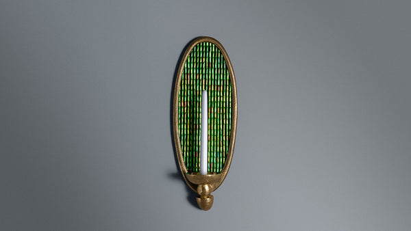 Scarab Candle Sconce Tall by COLLECTIONAL DUBAI